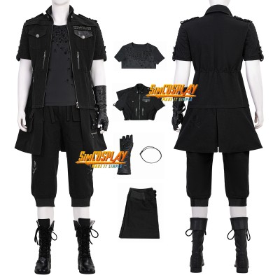 Final Fantasy XV Noctis Lucis Caelum Cosplay Costume Top Level