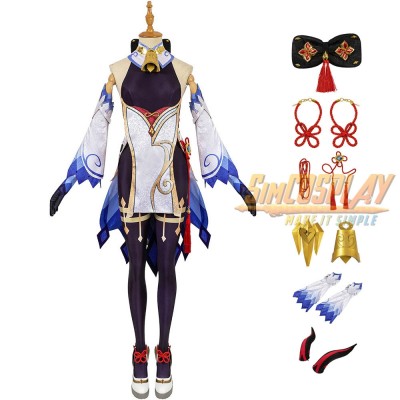 Genshin Impact Ganyu Cosplay Costume Top Level