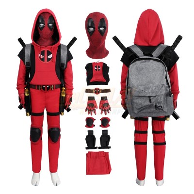 Kidpool Cosplay Costume Deadpool & Wolverine Complex Edition