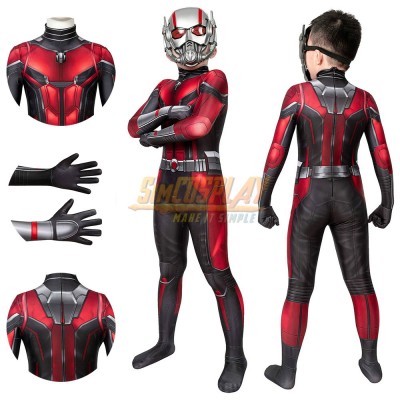 Kids Ant-man Cosplay Costume For Children Halloween Cosplay