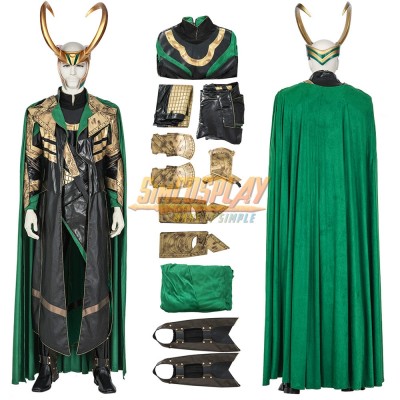 LOKI 2021 Cosplay Costumes High Detailed LOKI Cosplay Suit Top Level