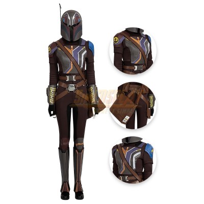 Mandalorian Ahsoka Sabine Wren Armor Cosplay Costume V2
