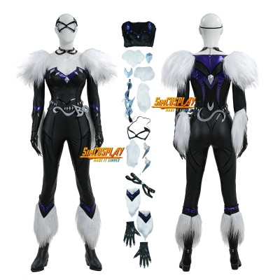 Marvel Rivals Black Cat Felicia Hardy Cosplay Costume Black Cat Suit