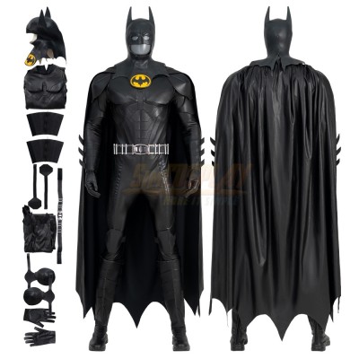 Michael Keaton Bruce Wayne Cosplay Costume 2023 Flash Cosplay 