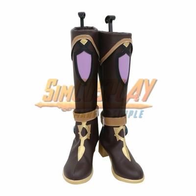 Genshin Impact Kaeya Cosplay Boots Top Level