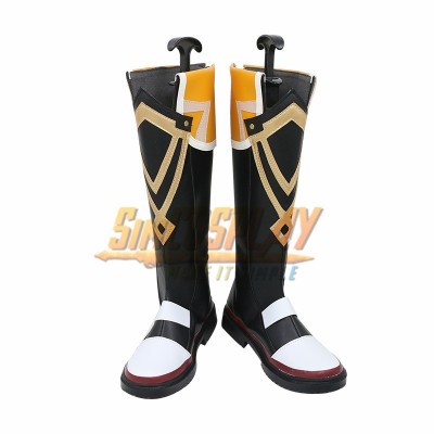Genshin Impact Bennett Cosplay Boots Top Level