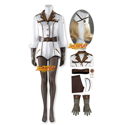 Private Angel Cosplay Costume White Cosplay Suit