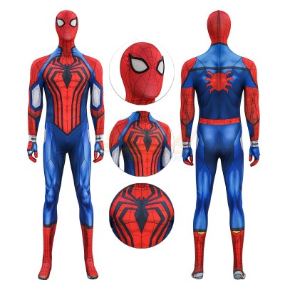 Sipderman Cosplay Suit Marvel Tokon Fighting Souls Printed Costume