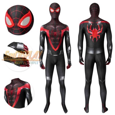 Spider-man Miles Morales PS5 Cosplay Costume