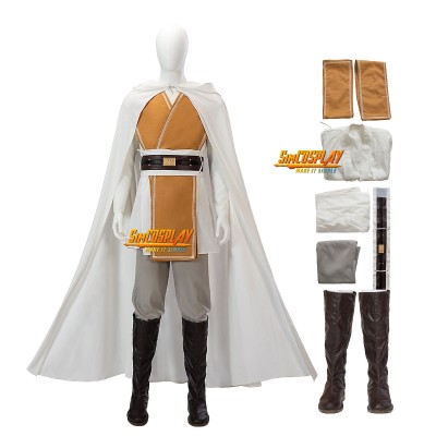 Star Wars The Acolyte Sol White Cosplay Costume