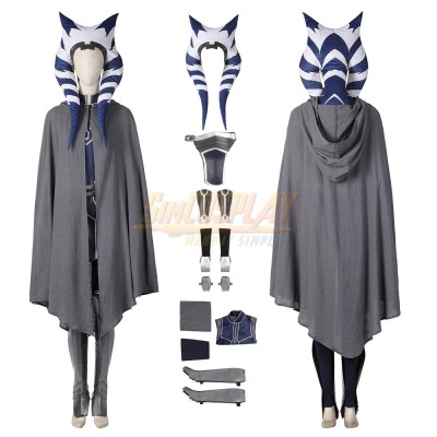 Star Wars The Clone Wars Ahsoka Tano Cosplay Costume Ver.4