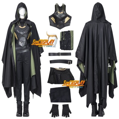 Sylvie Laufeydottir Cosplay Costume Female Variant of Loki Suit Ver.3