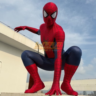 The Amazing Spiderman 2 Suit Peter Parker Costume Hardcore Top Level