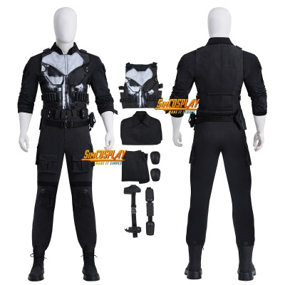 Complex - The Punisher Frank Castle Cosplay Costume Daredevil Edition