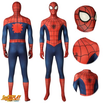 Ultimate Spider-Man Classic Cosplay Costume Red and Blue Suit Sac4270