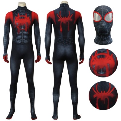 Ultimate Spider-man Cosplay Miles Morales Cosplay Costume