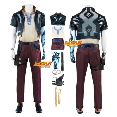 Valorant Veto Cosplay Costume 2025 Sentinel Agent Veto Cosplay Suit