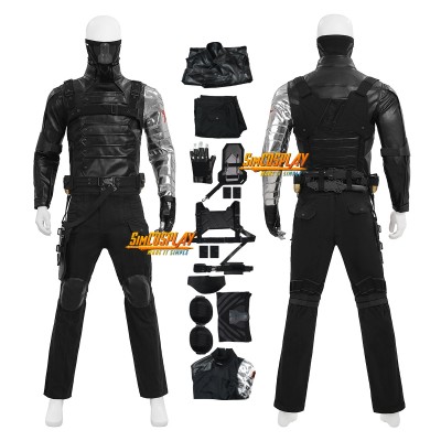 Winter Soldier Cosplay Costume The Winter Soldier Version Classic Suit