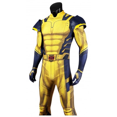 Wolverine Logan Suit Deadpool 3 Logan HD Printed Cosplay Costume V2