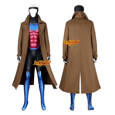 X-Men 97 Gambit Remy Etienne LeBeau Cosplay Costume Printed Edition