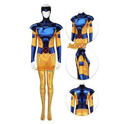 X-Men 97 Jean Grey Phoenix Cosplay Suit Spandex Printed Costume
