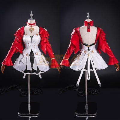 2025 Zenless Zone Zero Astra Yao Cosplay Costume Red Suit