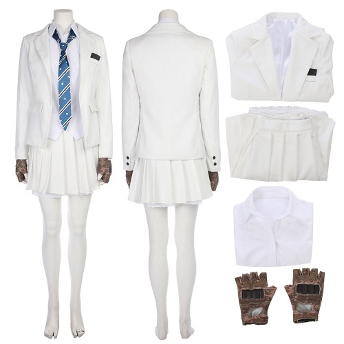 PUBG School Outfit Girl Cosplay Costume Top Level