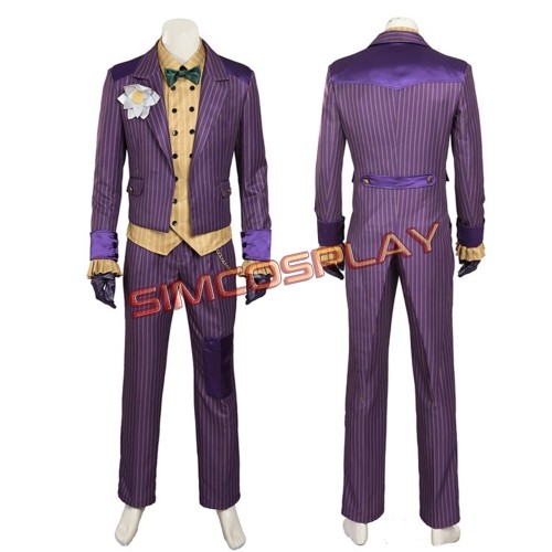 Jack Napier Cosplay Costume Suit Arkham Asylum Edition Suit