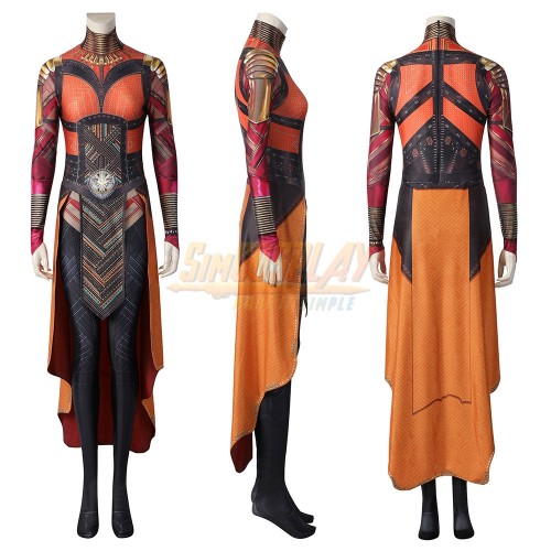 Black Panther Okoye Cosplay Costume Spandex Printed Edition