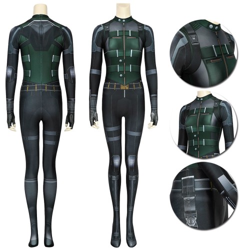 Black Widow Cosplay Suit The Classic Black Widow 3D Printing Spandex Costume