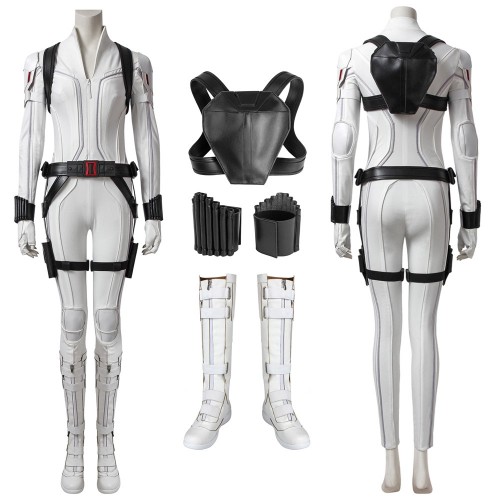 Black Widow Cosplay White Costume 2020 Black Widow Cosplay