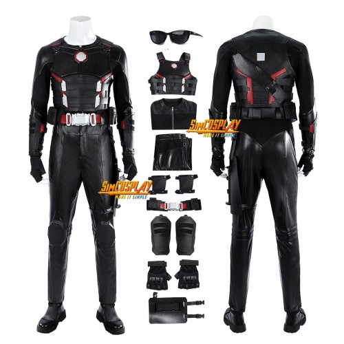 Blade Cosplay Costume Blade Deadpool 3 Leather Cosplay Suit