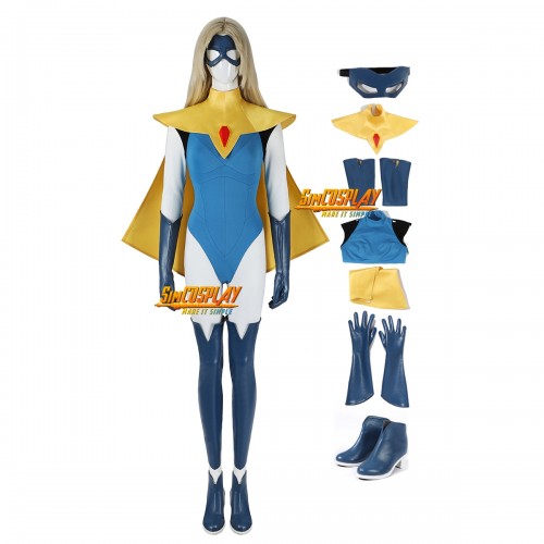 Blonde Blazer Cosplay Costume Mandy Cosplay Suit
