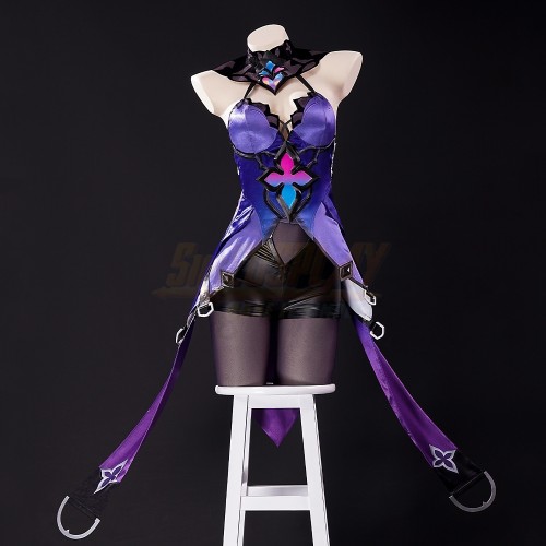 Honkai Star Rail Black Swan Outfit Cosplay Costume