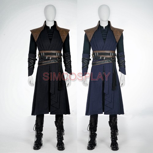 Evil Doctor Strange Cosplay Costume Multiverse of Madness Black/Blue Edition