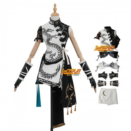 FFXIV Monk Lvl 99 Gear Suit Female Cosplay Costume