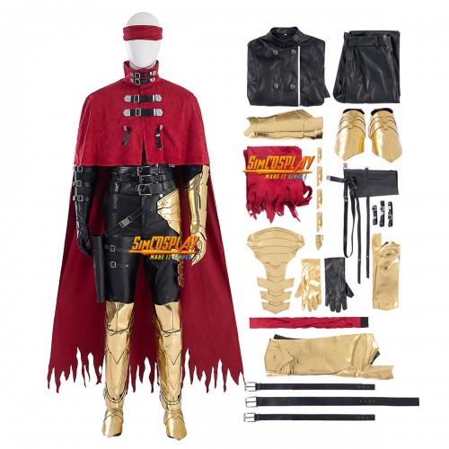 Final Fantasy VII Rebirth Vincent Valentine Cosplay Costume Top Level