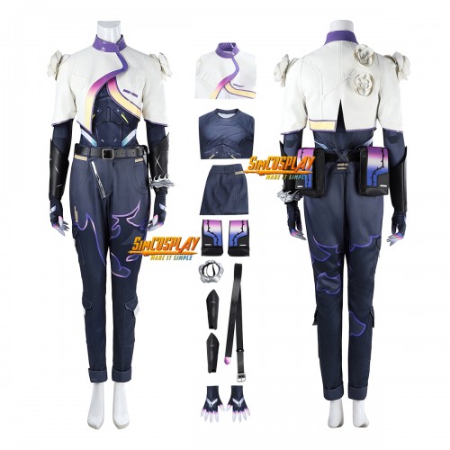 Game Vyse Cosplay Costume New Suit