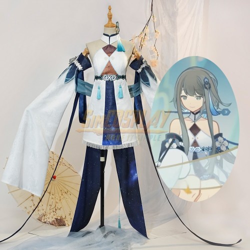 Genshin Impact Guizhong Cosplay Costume God of Dust Dress