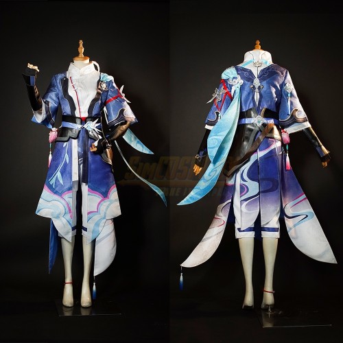 Honkai Star Rail Yanqing Cosplay Costume With Wig