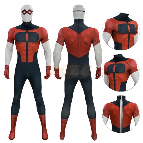 Invincible S4 Oliver Grayson New Cosplay Suit Printed Costume