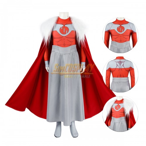 Kids Invincible Thragg Suit Grand Regent Thragg Cosplay Costume
