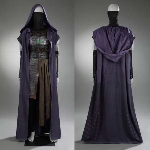 Top Level - Mae Aniseya The Acolyte Cosplay Costume Purple Suit