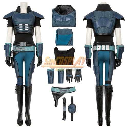 Mandalorian Cara Cosplay Costume Top Level Ver.2