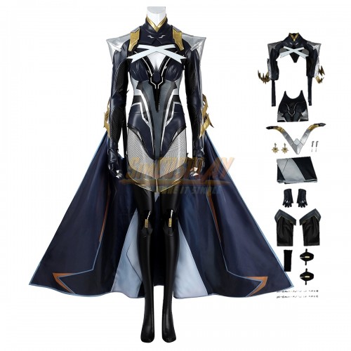 Complex - Marvel Rivals Storm Cosplay Costume Classic Skin Suit