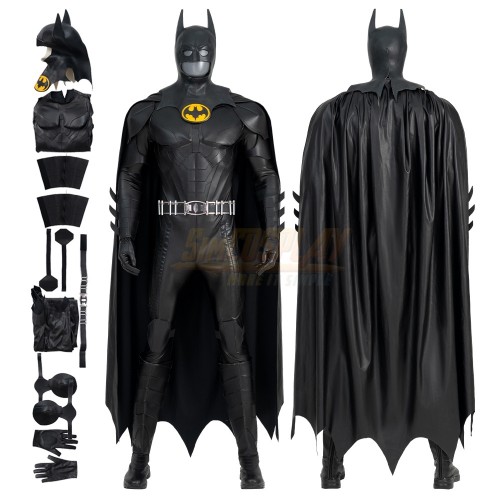 Michael Keaton Bruce Wayne Cosplay Costume 2023 Barry Allen Cosplay 