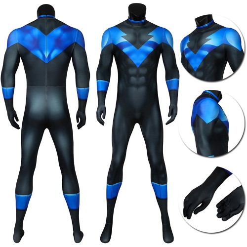 Knights of Gotham Cosplay Costume Under Red Hood 3D Printed Spandex Edition