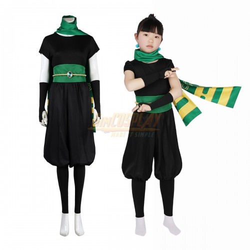 Ninja Princess Peach Cosplay Costume Girls Halloween Cosplay Suit