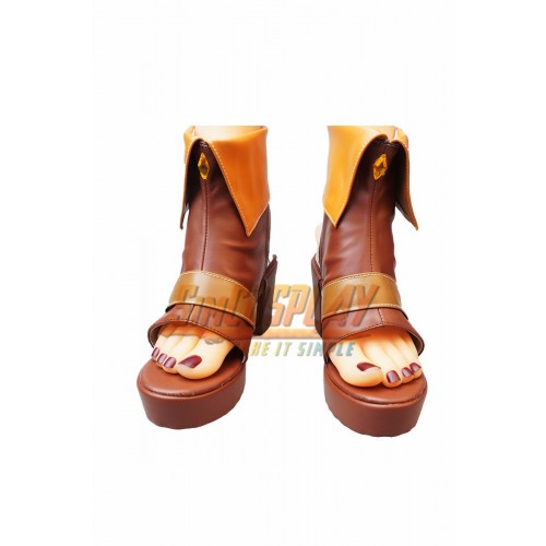 Genshin Impact Eremite Desert Clearwater Cosplay Boots