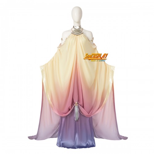 Padme's Lake Dress Star Wars Padme Amidala Cosplay Costume